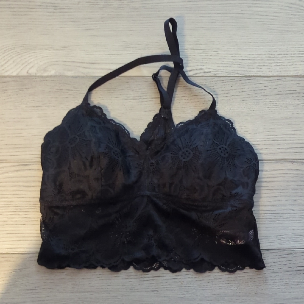 No Boundaries Black Lace Bandeau
